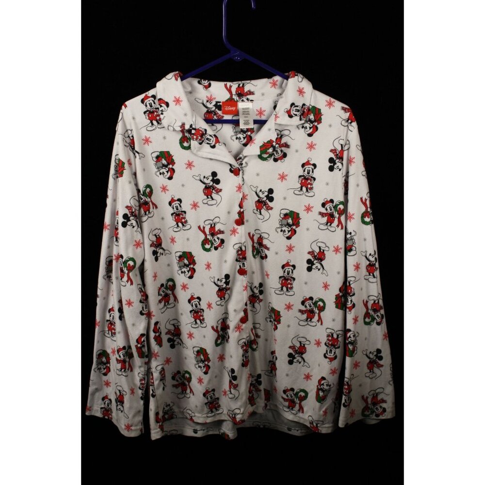 Disney XL Mickey Mouse Christmas Pajama Top